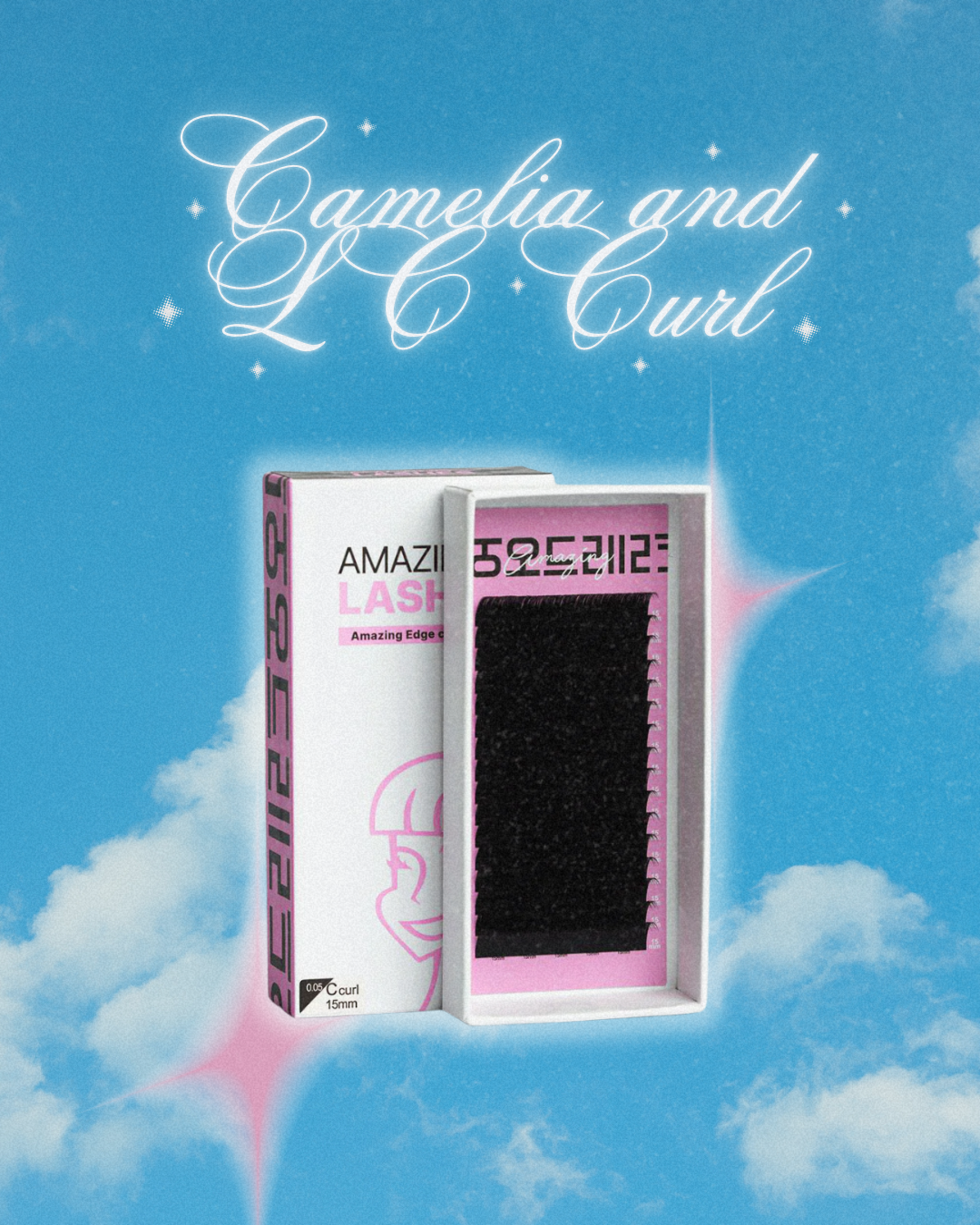 Camelia lashes and LC Curl