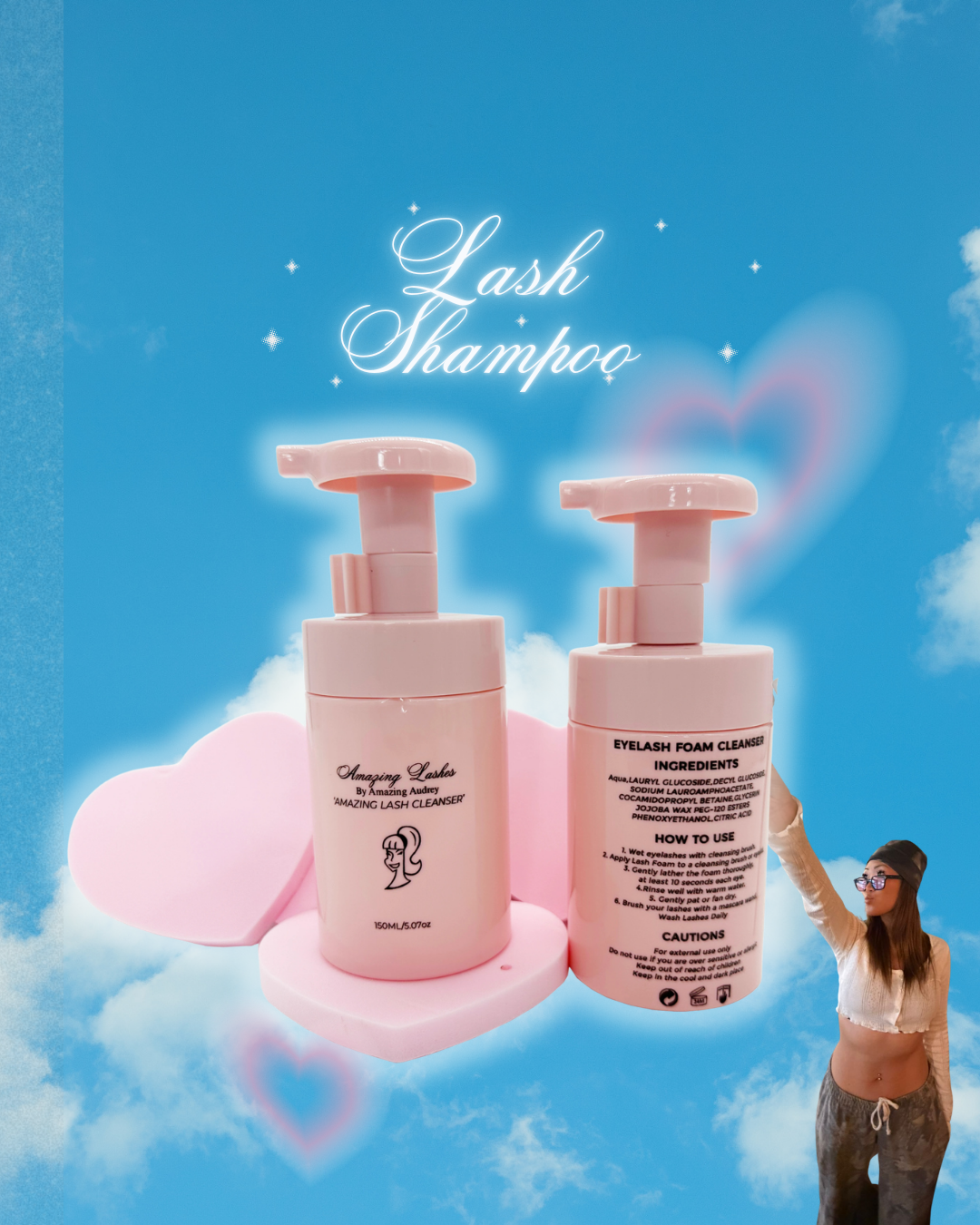 Amazing Lash Shampoo - JUMBO SIZE 150ml